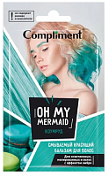 Compliment саше смываемый красящий бальзам для волос «Oh my Mermaid» ИЗУМРУД, 25мл