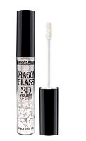 LuxVisage Блеск для губ DRAGON GLASS 3D volume тон 03 Flamingo 2,8г