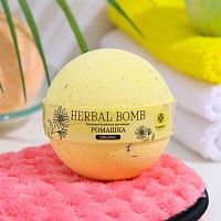 Бурлящая бомбочка для ванны «Ромашка» HERBAL BOMB 9226019