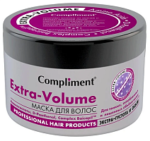 Compliment Маска для волос Extra Volume с аминокислотами, D-panthenol, Complex Baicapil, для тонких,