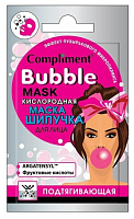 Compliment Саше BUBBLE MASK кислородная маска-шипучка для лица подтягивающая, 7мл, 48шт