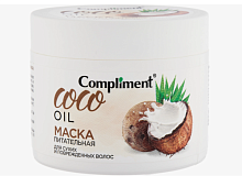 Compliment COCO OIL питательная маска для сухих и поврежденных волос, 300мл, 8шт