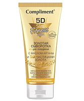.Compliment 5D Золотая сыворотка для похудения с маслом Арганы и 3D-частицами золота     200 мл 24 ш